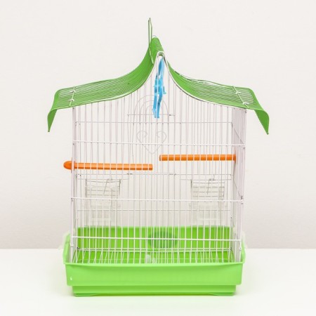 Poultry cell equipped BD-2/1D, 32 x 22 x 45 cm, green-6