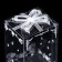 Folding box from PVC 4.5 x 5 x 7.5 cm