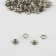 Shirt, open button, d = 7.8 mm, nickel color