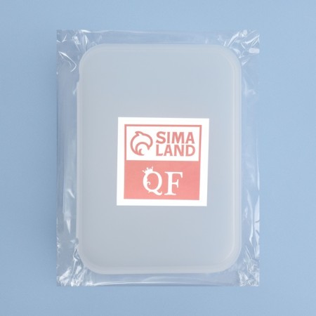 Organizer with a lid, 14 × 9.7 × 3.3 cm, the color is transparent-3