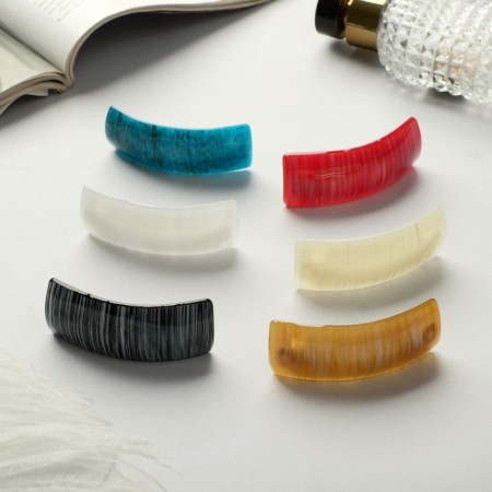 Hair hair clip "Strips" 6 cm, mix-2