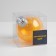 Christmas ball "2023", batteries, 1 LED, glow warm white