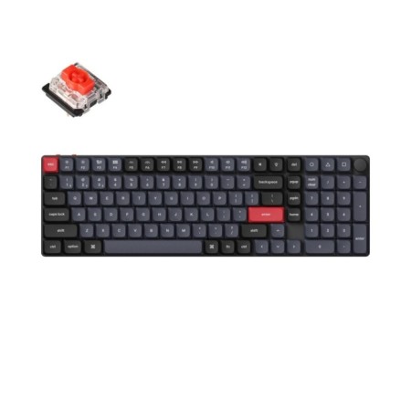 The wireless mechanical keyboard QMK Keychron K17 Pro, 103 keys, KNOB, HOT-SWAP, GAT 108244