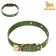 The tarpaulin collar single-layer, 60.5 x 2.5 cm, Osh 30-55 cm, dark green