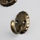 Retro metal hook bronze 3.9x3.3x2.7 cm