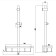 Shower stand fmark fs91066, holder, shelf, stainless steel, satin