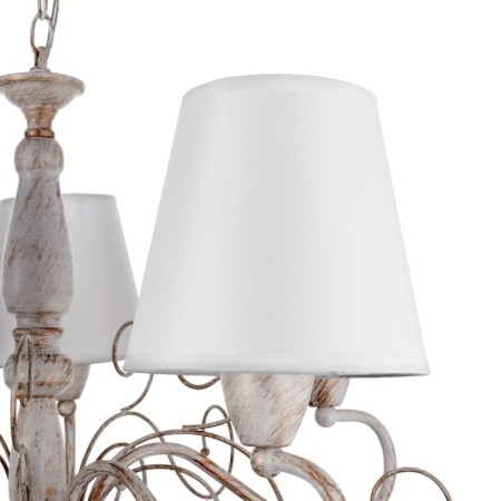 Bridget chandelier 5he14 40W patinated gold 59x59x32 cm Bayerlux-7