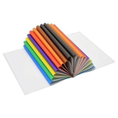 Colored paper A4 8 colors 16 sheets "Kalyak-Malyak", newspaper, on paper-3