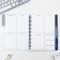 Planing with “landscape” separators, soft cover, A5 format, 50 sheets