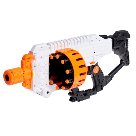 Blaster "Fast", shoots with soft bullets, works from batteries-1