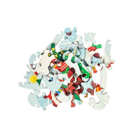 Puzzle "New Year's mood"-2