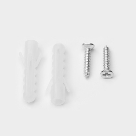 Household shelf with hooks of a share 42 × 12 × 15 cm, chrome color-5