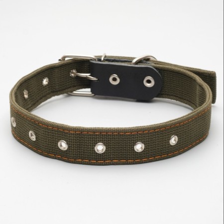 Collar of tarpaulin dimensionless two-layer, 72 x 3.5 cm, Osh 45-60 cm, khaki-1