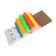 Color Neon A4, 7 colors, 7 sheets, erichkrause, unilateral, coated, gluing, density 80 g/m2, crafts of crafts