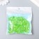 Decor for creativity Plastic "Bear" Green set 25 pcs 1.8x1.5x1 cm