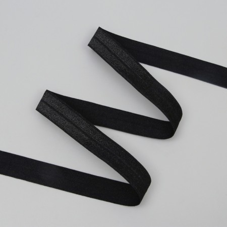 Oblique bike, elastic, 15 mm × 50 ± 1 m, black color-1