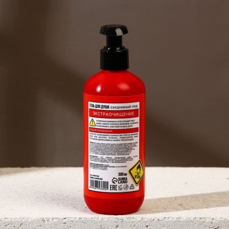 Set "for every fireless case", shower gel, 300 ml and washcloth with handles-3