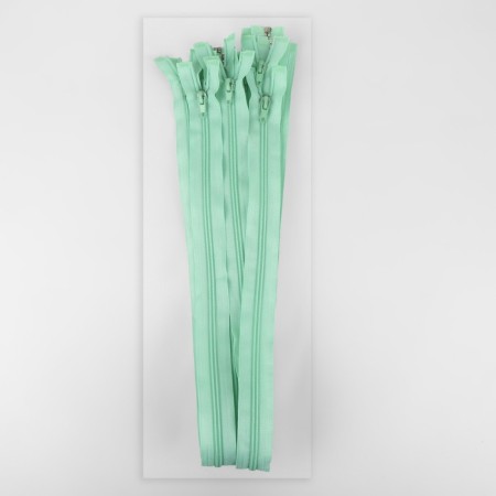 Lightning "Spiral", No. 5, connective, castle machine, 80 cm, mint color-2