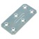 The plate is mounted, galvanized, 40 x 86 x 1.2 mm