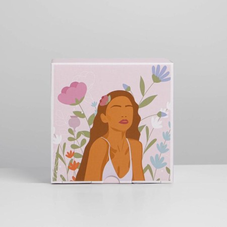 Box - Penal, Gift packaging, Girl, 15 x 15 x 7 cm-3