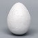 Foam egg - workpiece, 15 cm