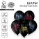 Air ball 12 "Happy Birthday!", A set of 5 pcs. Mix