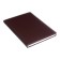 Telephone book A5, 64 sheets DEVENTE.Wild, hard -leather cover, cream block 70 g/m2, dark brown