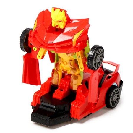 Robot radio -controlled “Lambo”, transforms, works from batteries, color mix-3