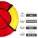 Winter Star tubing-vatter, Czech diameter 100 cm, red/yellow color