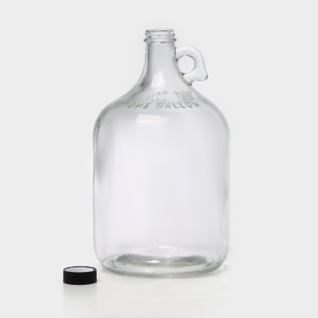 A glass bottle with a Veles handle, 3.86 liters-4