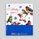 Package New Year's laminated "Bullfinch", ML 21 x 25 x 8 cm