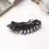 Hair hair clip "Blue Fog" Precious sheet, 9 cm