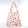 Permanent bag on the button, pink color