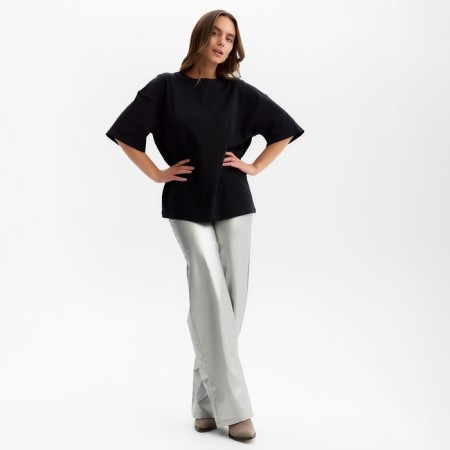 Women's T -shirt MIST BASIC, Black, p. L-XL-4
