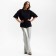 Women's T -shirt MIST BASIC, Black, p. L-XL
