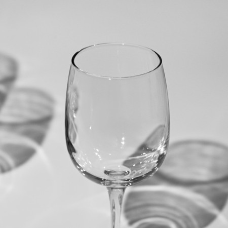 A set of glass glasses for the wine "Allegress", 300 ml, 6 pcs-2