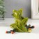 Souvenir Polystone Lac "Frog on the Leaf" 7.5x13x10.5 cm