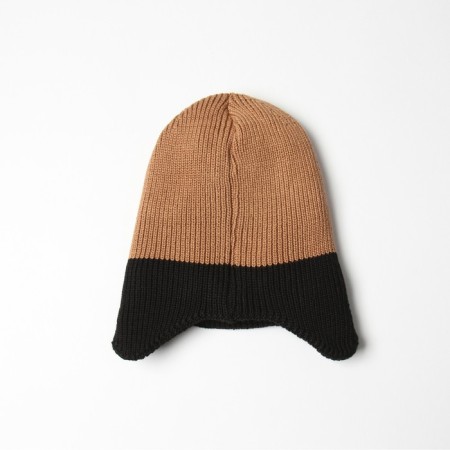 Children's hat minku rr 50-52, beige/black color-2