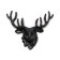Cappio Pro Pro Pro "Deer" handle 66 x 55 mm, black color