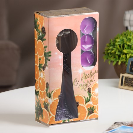 Set of gift "Paris" (diffuser and candles) orchid, "wealth of aroma"-6