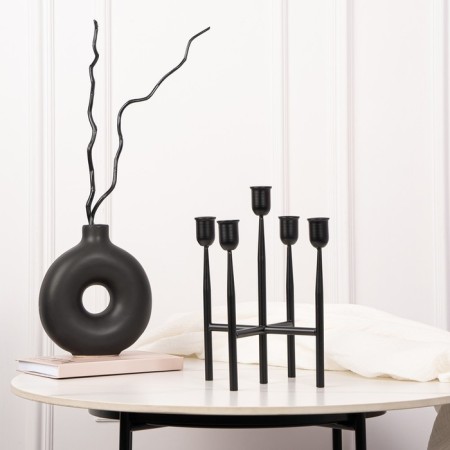 Summary Metal "Laconism", 5 candles, 14 x 14 x 19 cm-5