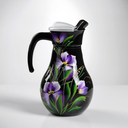 Set for juice with tray "Iris" Art painting, 6 glasses 1250/200 ml-10