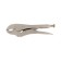 Manual tundra clamp, semicircular capture, with a latch, 250 mm