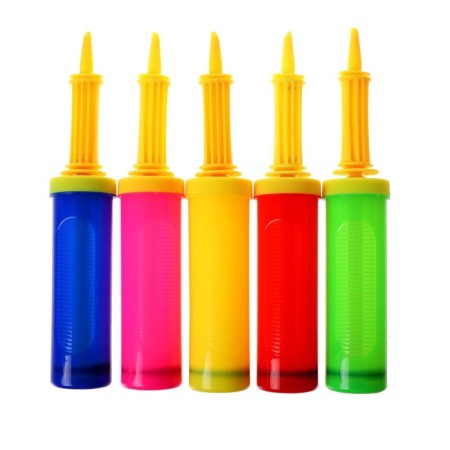 Pump for balls, 27 cm, color mix-1