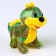 Soft toy "Dracos", shiny, 17 cm, green color