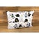 Pillowcase, size 50 × 70 cm, cat print, white color