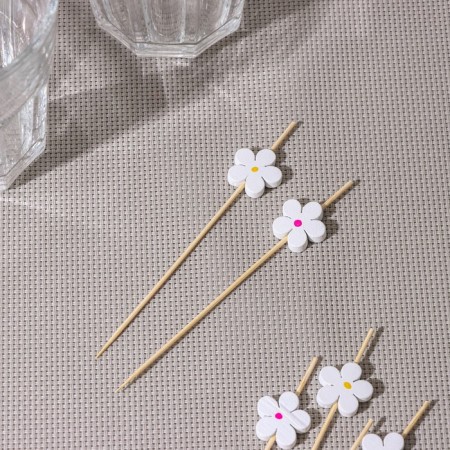 Skewers of the share "chamomile", 12 cm, set 25 pcs