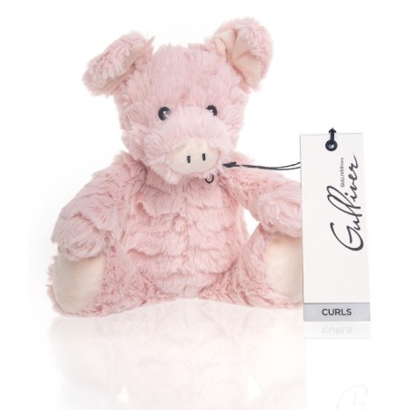 Soft Gulliver toy "Hryusha Willie", pink color, 28 cm-1