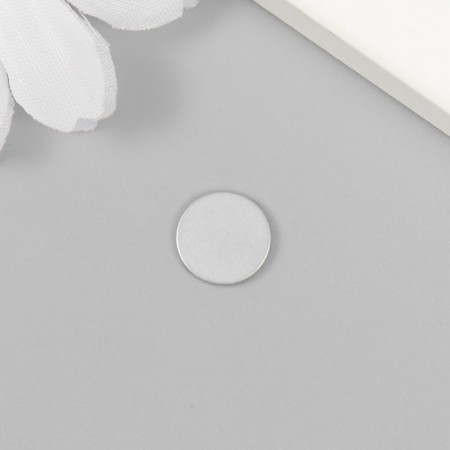 Magnet Technical silver round 10x10x1 mm-2