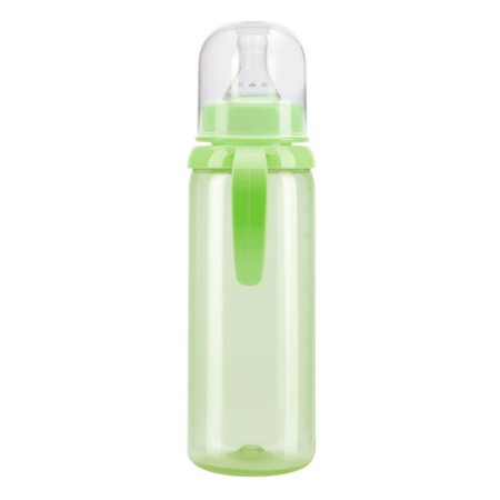 A bottle for feeding with handles, color, 250 ml, from 6 months, mix-3